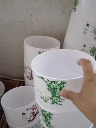 防瓷树脂花盆#源头实力厂家 #强烈推荐 #透气花盆