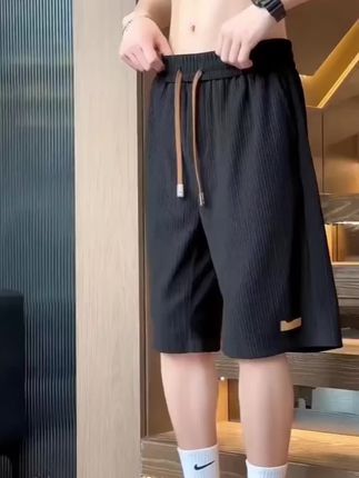 男士冰丝五分裤#夏季穿搭 #男士五分裤 #便宜又好看 #百搭裤子 @巨量千川