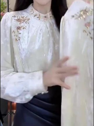 #圆领t恤 #长袖 #衣服
