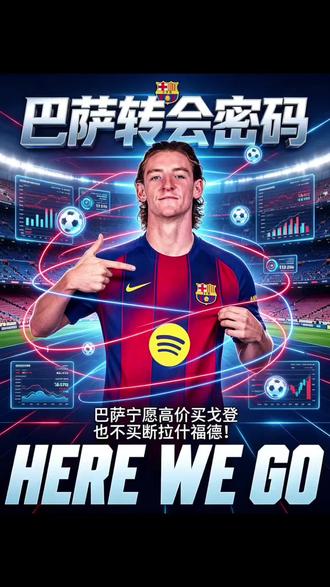 巴萨宁愿高价买戈登也不买断拉什福德 买戈登和买断拉什福德,巴萨选择戈登#安东尼戈登 #戈登加盟巴塞罗那 #实况足球手游 #易球成名计划 #实况评球人计划