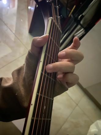 #吉他
你是我无名指按住的五弦三品