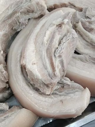 精品五花肉出锅啦,需要的小黄车下单哦,做糟肉的哦