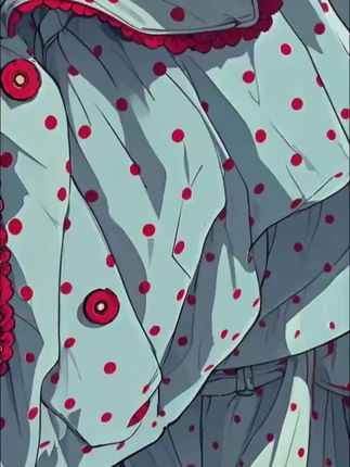 #蓝色撞色波点睡衣女春秋季长袖宽松甜美可外穿娃娃领家居服秋冬天