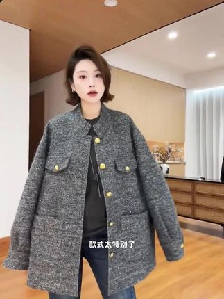 #小香风外套 #显瘦穿搭 #气质穿搭 #谁穿谁好看系列 #女神穿搭