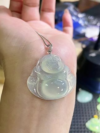 #天然翡翠 #性价比超高 #珠宝首饰 #翡翠饰品 #玉器 天然缅甸翡翠冰厚佛公