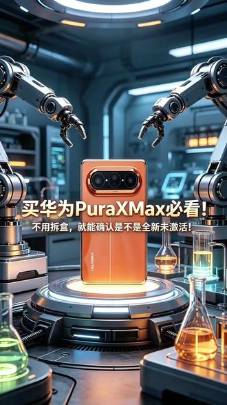 买华为PuraXMax必看!不用拆盒,就能确认是不是全新未激活!#华为puraxmax #华为matex7 #华为nova15 #华为mate70pro
