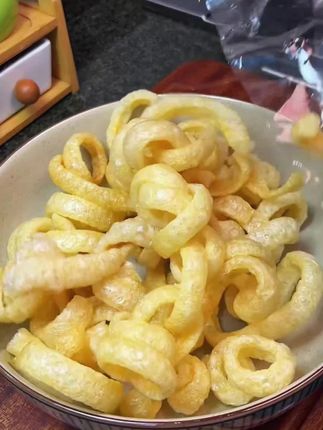 #炸猪皮 #干猪皮
