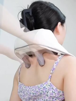 奥克斯颈椎按摩器按摩披肩肩颈斜方肌腿腰颈部按摩仪生日礼物#按摩披肩 #颈椎按摩仪 #肩颈按摩器 #腰部按摩器 #腿部按摩器