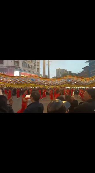 旺苍万人闹元宵#舞龙灯 #民间艺术传承 ##