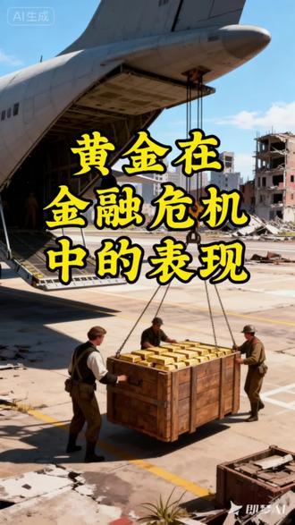 黄金在金融危机中还坚挺吗?#黄金