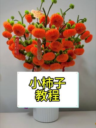 #爱手工爱生活 可爱小柿子
