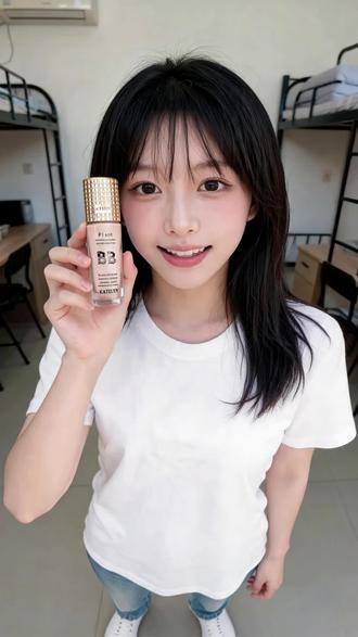 学生党必备!持久不脱妆的防水粉底液,运费险退货无忧! #美妆 #粉底液 #底妆 #防水防汗不脱妆 #20分钟快速出门通勤妆