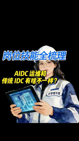 AIDC 运维和传统 IDC 有啥不一样?岗位技能全梳理 #AIDC #智算中心 #机房运维 #基础设施运维 #我在抖音聊科技