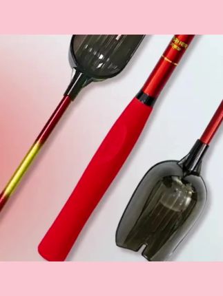 #渔具用品 飞歇尔打窝勺抛饵勺远投精准碳素竿杆超轻硬打窝器定点浮水渔具#打窝勺 #远投抛饵勺 #钓鱼装备 #渔具配件