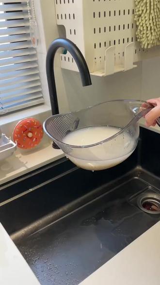 厨房淘米神器洗米筛淘菜盆沥水篮过滤器洗菜碗洗水果滤水杯淘米篮#厨房好物 #淘米神器 #洗菜工具 #滤水篮 #厨房必备