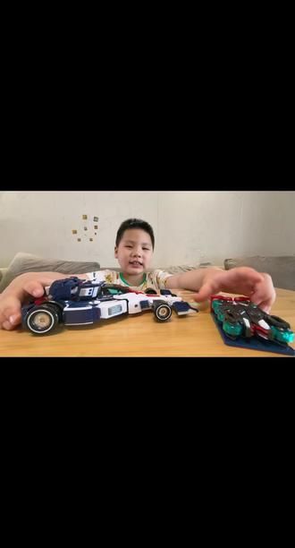 玩具合集 秋宝子带着极速幻影来啦#炫卡斗士 #玩具 #变形玩具