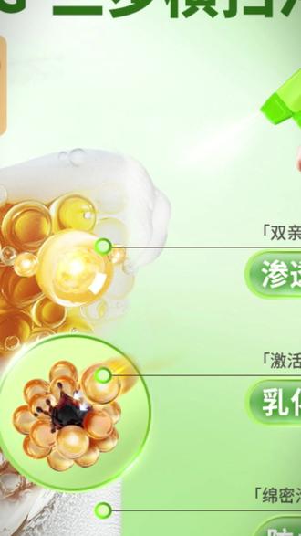 水卫士多功能清洁喷雾冰烤箱微波炉电饭煲家庭多用途泡沫清洁剂#清洁喷雾 #家庭清洁 #多功能清洁剂 #水卫士 #电器清洁