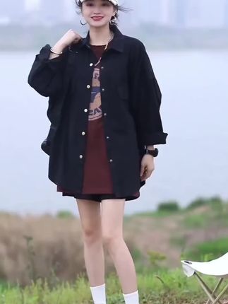 #简约穿搭 #减龄显瘦穿搭#新款外套#大码女装 #300斤女生