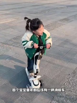 款儿童滑板车多功能座椅可调节男孩女孩宝宝幼儿1-3-6岁三合一#儿童滑步车 #平衡车滑步车 #儿童平衡车 #儿童滑板车 #多功能滑板车