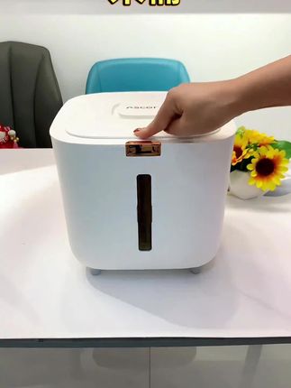 家用米桶防虫防潮米缸密封装米收纳盒五谷杂粮面粉储存储米箱厨房#米桶防虫 #米桶推荐 #米桶现在取米都这么方便了吗