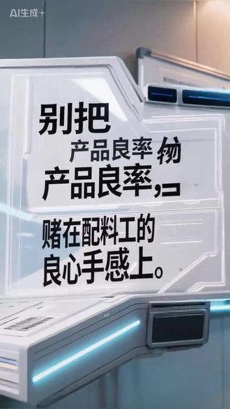 要把“事后抽检”变成“动作锁死” 很多厂长以为,我在BOM(物料清单)里规定了新料80%、水口料20%,再贴张SOP在墙上,工人就会照着做。 这纯粹是自欺欺人。只要配料桶和混色机还在工人手里,没人盯着的时候,为了赶产量或者平账,比例绝对乱套。
#黑湖科技