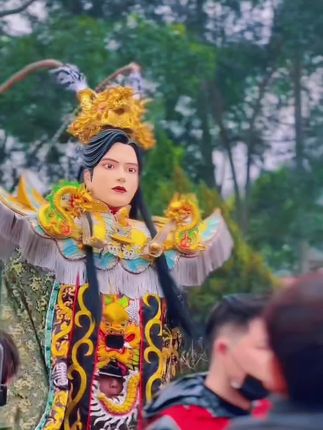 #赵世子#神明出巡赐福见者好运#祈福国泰民安 #民俗文化