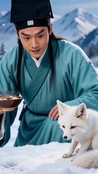 一切都从那碗烩面说起……#雪山救狐狸#柘城美景#AI短剧#邵氏电影