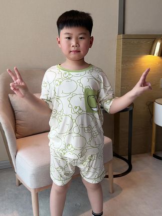 宝贝的夏季睡衣来啦#夏季穿搭 #夏天该有的样子 #萌娃夏季穿搭 #高品质童装 #萌宝潮童穿搭