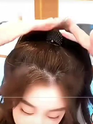 #发型教程 #上热搜 #韩系发型 #拯救发际线