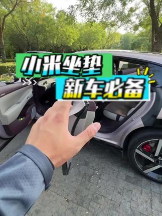 SU7/YU7打孔坐垫,不影响原车座椅通风,四种颜色可供选择,耐磨又耐用,新车必备#小米SU7坐垫#小米汽车坐垫