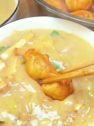 【逍遥老杨家】河南特产美食方便速食汤料小米面做营养五香豆沫1 #五香豆沫  浓稠细腻,喝一口唇齿留香,每次都能喝2大碗!#豆沫 妈呀太香了 #地方特色美食 早餐吃什么