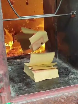 传统手工拓印玉皇纸附表文,过几天就进七月了,该准备了#玉皇钱 #手工玉皇钱 #七月半中元节