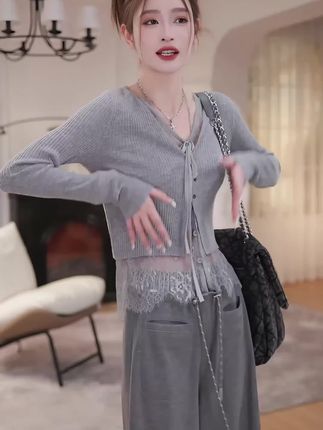 #套装#显瘦穿搭 #温柔风穿搭