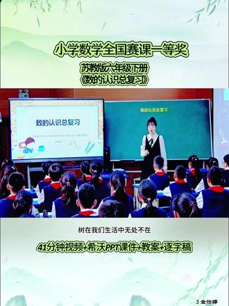 用心分享走心一课小学数学苏教版六年级下册《数的认识总复习》金怡婷一等奖观摩大赛一等奖.#大单元教学#数学课件 #优质公开课#数学公开课 #大单元教学设计 #逐字稿 #新课标 #互动式教学
