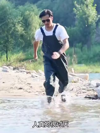 半身下水裤 钓鱼赶海抓鱼水叉裤 捕鱼裤涉水裤 加厚连体下水裤#下水裤 #连体下水裤 #涉水裤