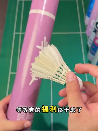 HUAMEI/华美A5羽毛球训练比赛耐打专用稳定正品包邮羽毛球#羽毛球 #羽毛球推荐 #耐打羽毛球 #华美羽毛球