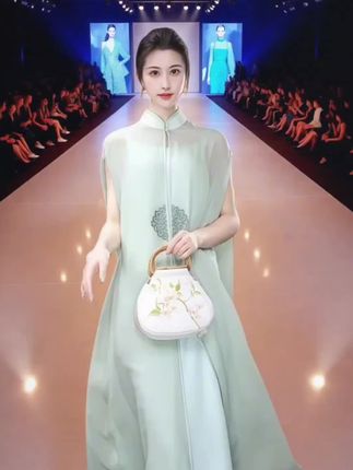 #新中式#国风女装#连衣裙#高级感穿搭#气质时尚
