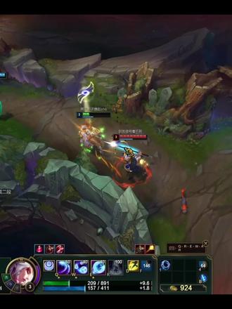 电一砖2定位赛#lol #把把c #击杀秀