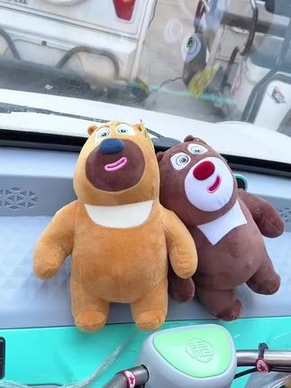 #无限回购的宝藏单品 #熊大熊二#毛绒玩具 #小朋友最爱#这也太可爱了吧 @DOU+上热门 @DOU+小助手 @粉丝朋友