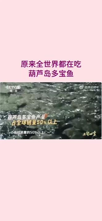 原来全世界都在吃葫芦岛多宝鱼
