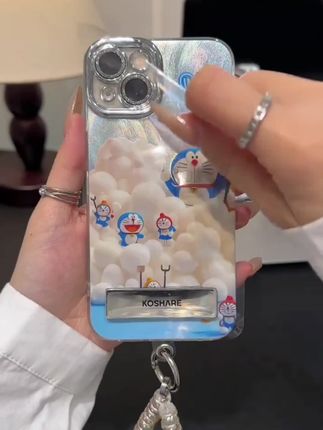 云朵哆啦适用苹果16iPhone15华为vivo小米15oppo菲林手机壳女款#好物推荐#爆款热卖中#可爱到爆炸💥#仙女必备