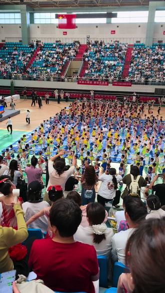 陕西省幼儿基本体操比赛