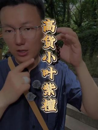 这质感润度才是高货,懂的放心拍#文玩必备#文玩手串#高货小叶紫檀手串