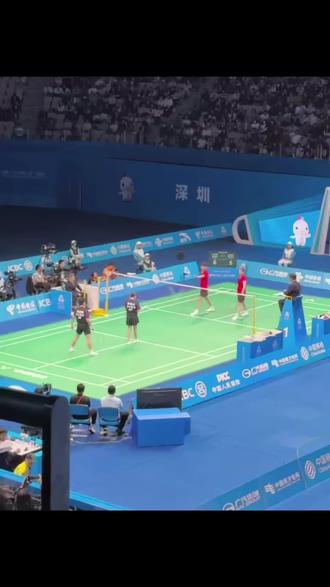 雅思最后一舞#全运会 #雅思组合 #羽毛球