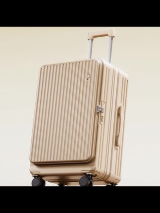 还在用这种普通拉杆箱吗?快来看看我们家的新款侧开口行李箱吧!它不仅结实耐用,而且大容量,还有密码锁设计,非常适合出门旅游的时候带着,无论是衣服还是化妆品都能轻松放下,再也不用担心东西没地方放了。喜欢的朋友赶快点击下方链接下单吧! #行李箱 #旅行拉杆箱 #折叠收纳箱 #好物 #好物推荐🔥