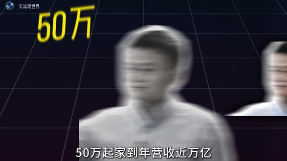 用50万 创造出一个商业帝国#马云 #阿里巴巴 #商业