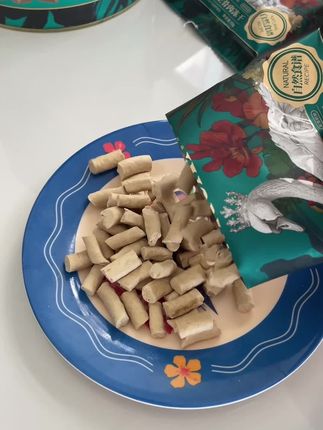 大鹅冻干羊毛来啦!虽然桶没了但是价格便宜了很多很多!#贪吃猫 #养猫新手 #宽福大鹅冻干 #宽福 #猫咪主食冻干