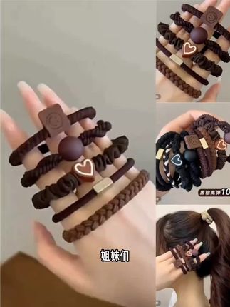 头绳2025新款高端橡皮筋女扎头发简约气质高弹力耐用皮套发圈发绳#石榴碟小姐cos妆 #乡村振兴现状分析 #游园惊梦cos #花千骨cos