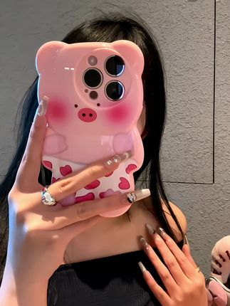 哇唔!好可爱的小猪猪呀,好朋友我们一起用叭#手机壳 #爱了爱了 #也太可爱了吧 #闺蜜同款 #这个手机壳真的长在我心巴上了