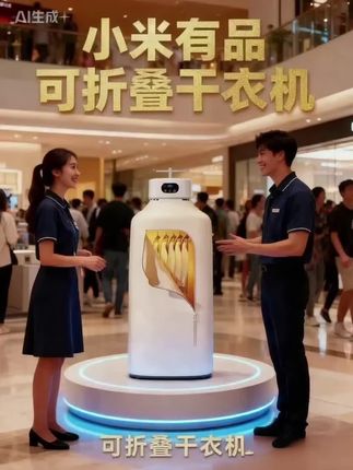 租房党终于挖到不占地的烘干神器! 梅雨季衣服晾一周还潮乎乎?小米有品这台折叠烘干机直接救大命! 白色罐身配金色支架,摆厨房阳台都好看,不用时折起来就巴掌大。烘完的衣服软乎乎没异味,顶部显示屏看时间超方便,透明窗还能瞅一眼衣物状态 再也不用跟室友抢阳台啦,南方姐妹赶紧冲!#强烈推荐 #上热搜 #科技改变生活 #爱了爱了 #折叠烘干机